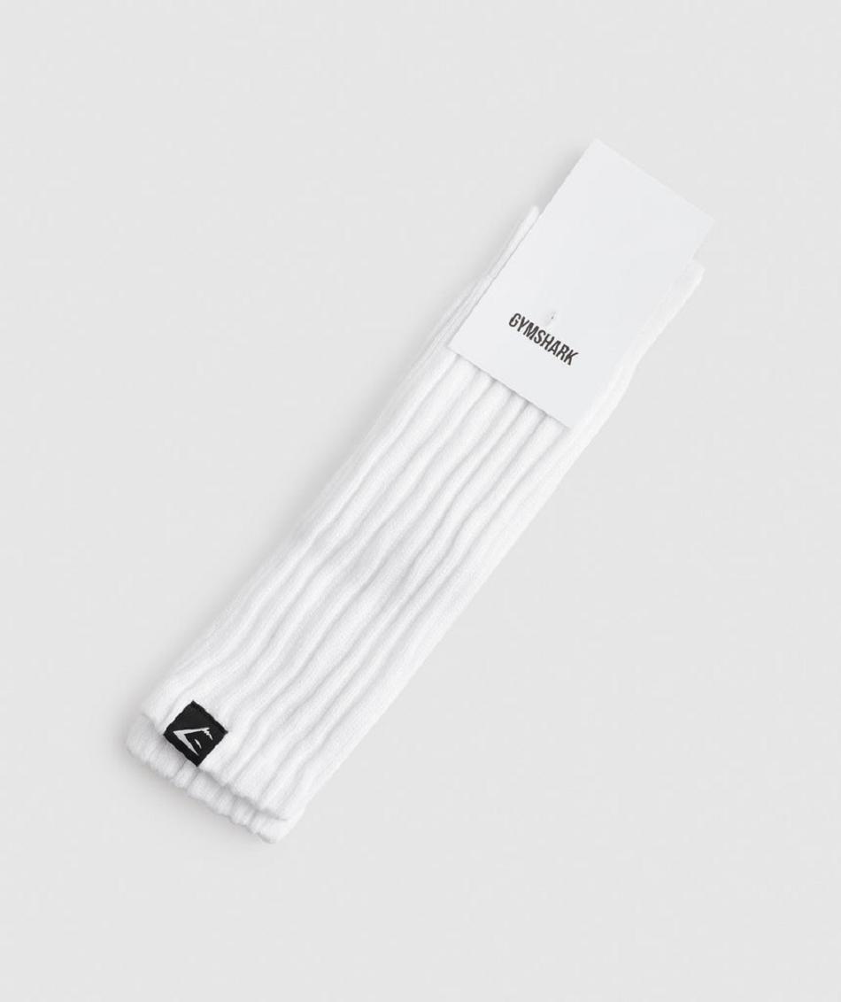 Calcetines Gymshark Comfy Rest Day Accessories Blancas | CO 4139KOR